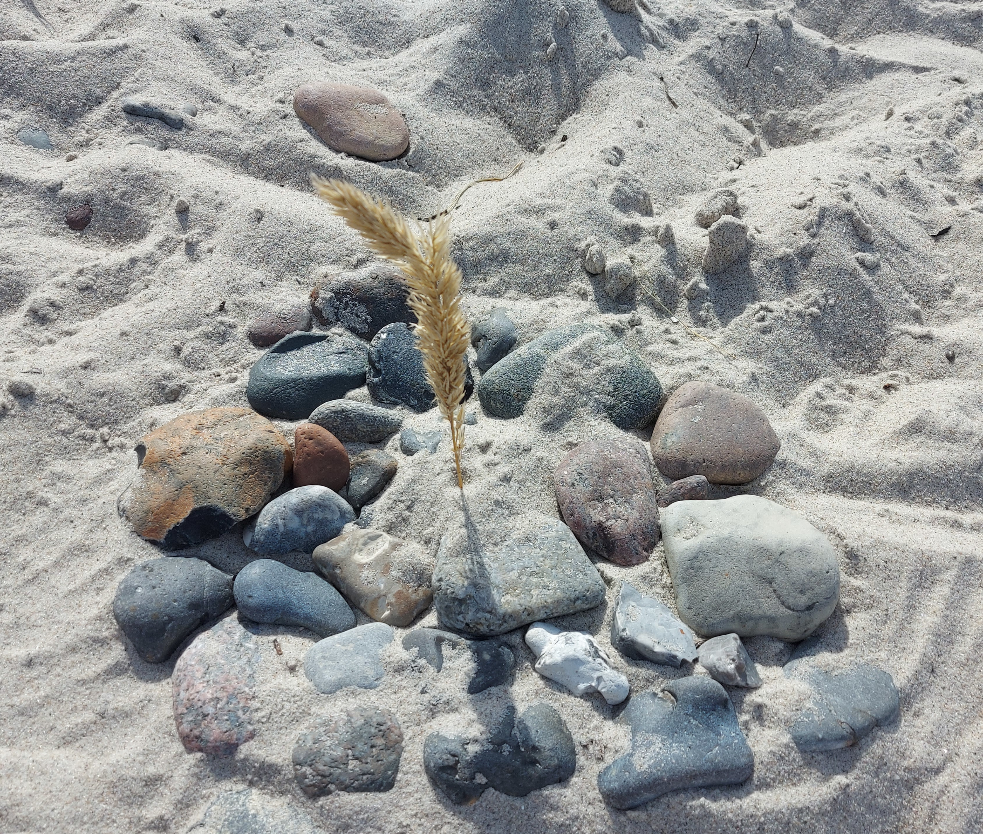 Strandkunstwerk